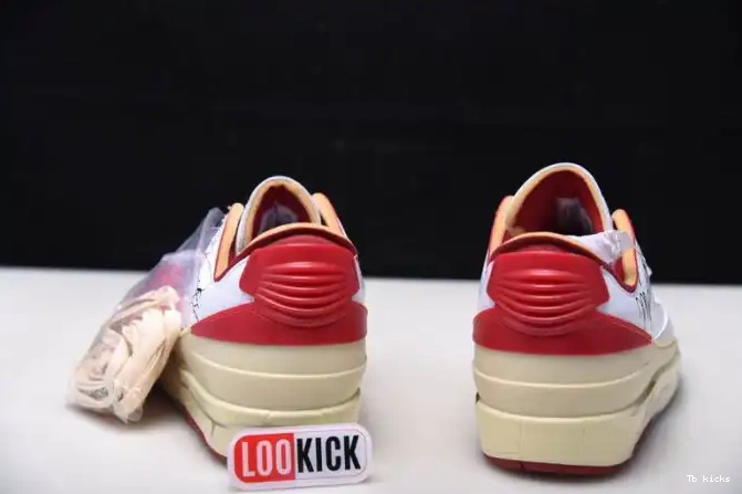 Rep TBK Low Red SP Retro White 2 Off-White Jordan DJ4375-106 0427
